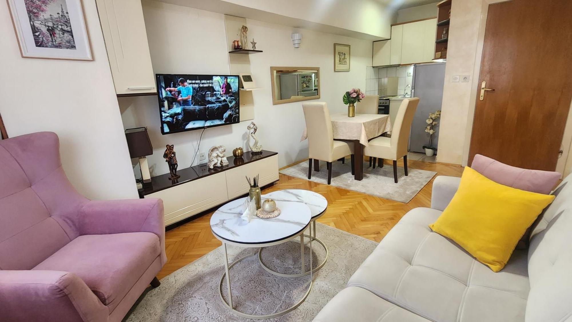 New Apartment 8, Self Check-In, Free Parking Skopje Bagian luar foto