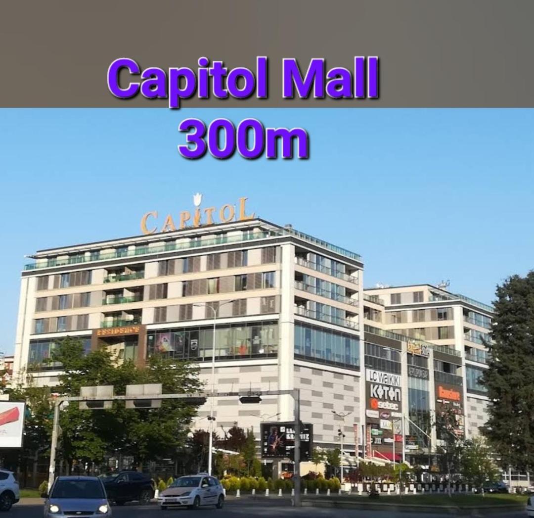 New Apartment 8, Self Check-In, Free Parking Skopje Bagian luar foto